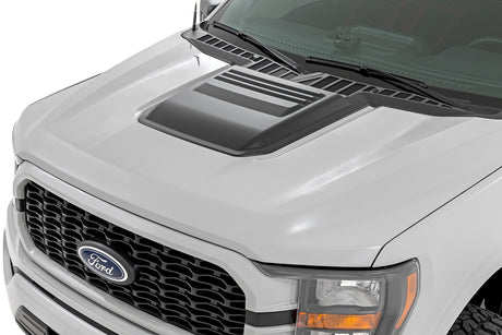 Hood Scoop Gloss Black Ford F-150 2WD/4WD (2021-2025) Rough Country