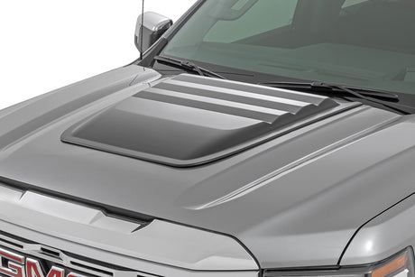 Hood Scoop GBA Black GMC Sierra 1500 2WD/4WD (2019-2026) Rough Country