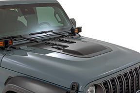 Hood Scoop Jeep Gladiator JT/Wrangler JL 4WD (2018-2026) Rough Country