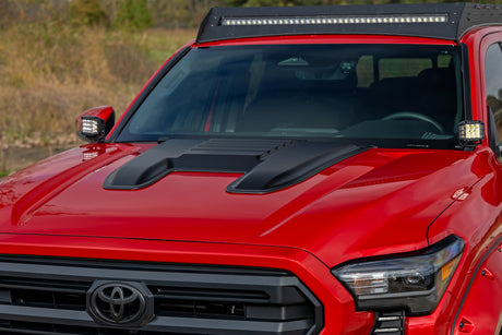 Hood Scoop 202 Gloss Black Toyota 4Runner (25-26)/Tacoma (24-26) Rough Country