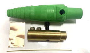 Hubbell series 16 GREEN CAM LOCK 400 AMP FEMALE AC/DC WIRE AND SUPPLY