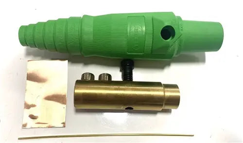 Hubbell series 16 GREEN CAM LOCK 400 AMP FEMALE AC/DC WIRE AND SUPPLY