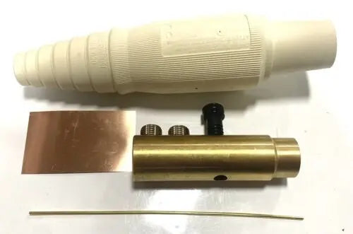 Hubbell series 16 WHITE CAM LOCK 400 AMP FEMALE AC/DC WIRE AND SUPPLY