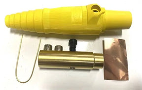 Hubbell series 16 YELLOW CAM LOCK 300 AMP FEMALE AC/DC WIRE AND SUPPLY