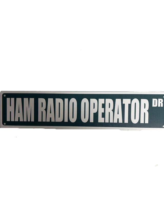 Ham Radio Operator Sign TekShack
