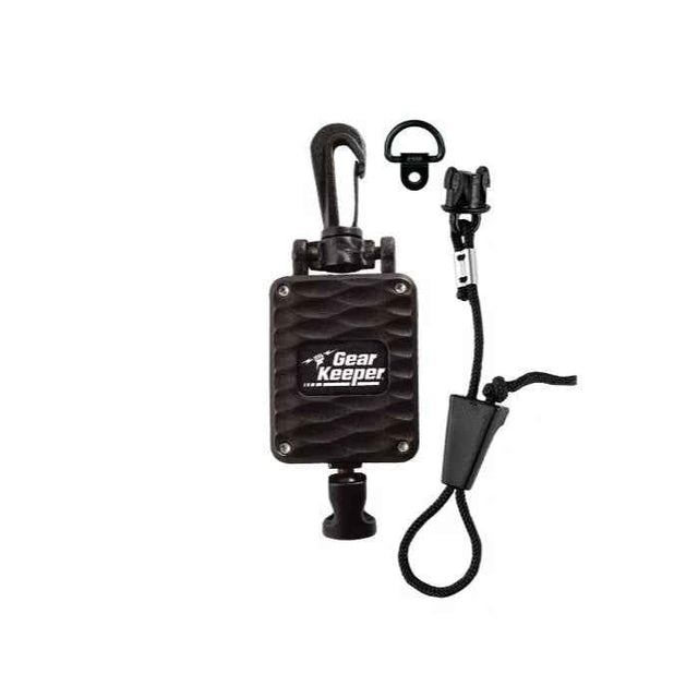 Hammerhead Black Aluminum Gearkeeper Microphone Retractor RT4A-4112-B CB Distributing