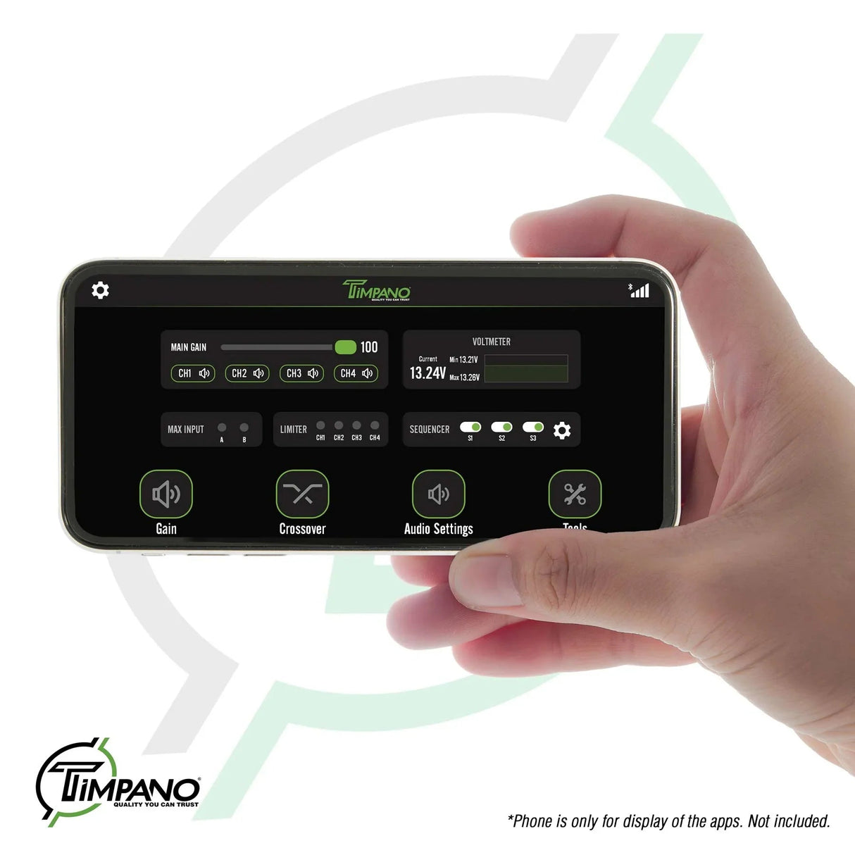Timpano TPT-SP4BT Bluetooth DSP Timpano