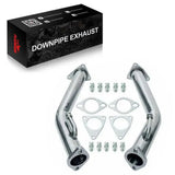 Exhaust Header/Downpipe Exhaust/Y Pipe Downpipe All-In-One Kit for 2009-2013 Nissan 370Z /Infiniti G37 G37X G37XS 3.7L Flashark