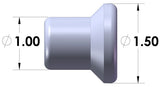 3/4-16 Heavy Wall Right Hand Thread Tube Insert for 1 Inch ID Tubing