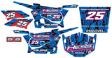Polaris RZR XP 900 Graphic Kit - Hess Motorsports Custom Kit