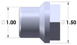 7/8-18 Hex Right Hand Thread Tube Insert for 1 Inch ID Tube (For use with Tie Rod Ends)