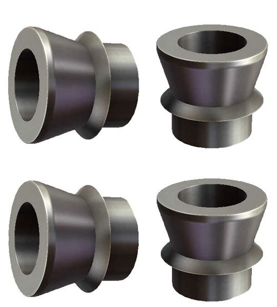 1" to 5/8" High Misalignment Spacer Zinc Plated Steel 2-5/8 Inch Mounting Width Pair of a Pair