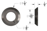 Weld Washer 5/8" 6 Pack
