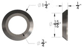 Weld Washer 3/4"