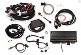 GM LS Compatible 427 c.i. Engine and 4L65/70E Automatic Transmission - 585 Horsepower - Standard Edition Builder Series - Natural Pulley Kit - Holley Terminator X EFI System