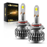 9005/HB3 H4 H7 H11 H13 LED Headlight Bulbs 80W 6400LM 6000K 2 Bulbs