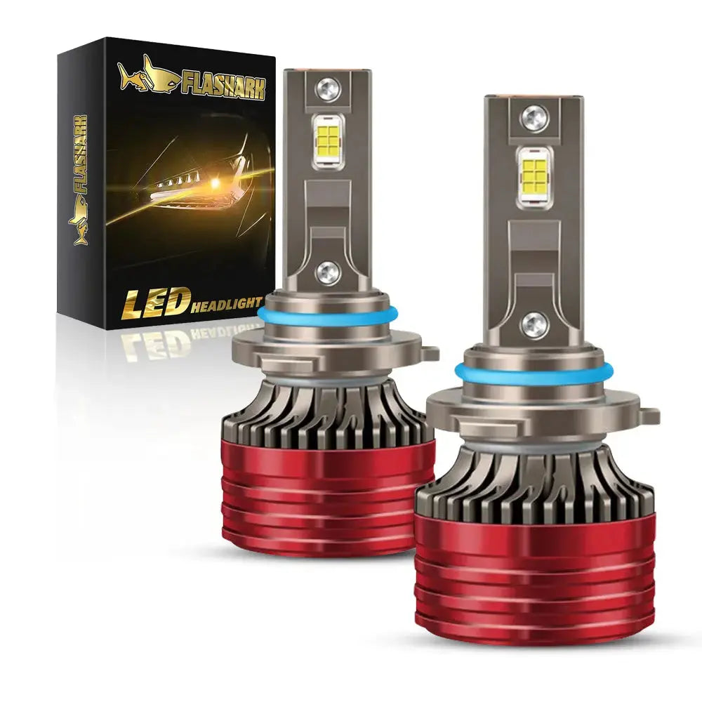 9005/HB3 9012 H11 H7 H4 LED Headlight Bulbs 110W 6400LM 6000K Super Bright White | 2 Bulbs for Chevy/Ford/Dodge/Jeep/BMW/Nissan/Toyota/Honda