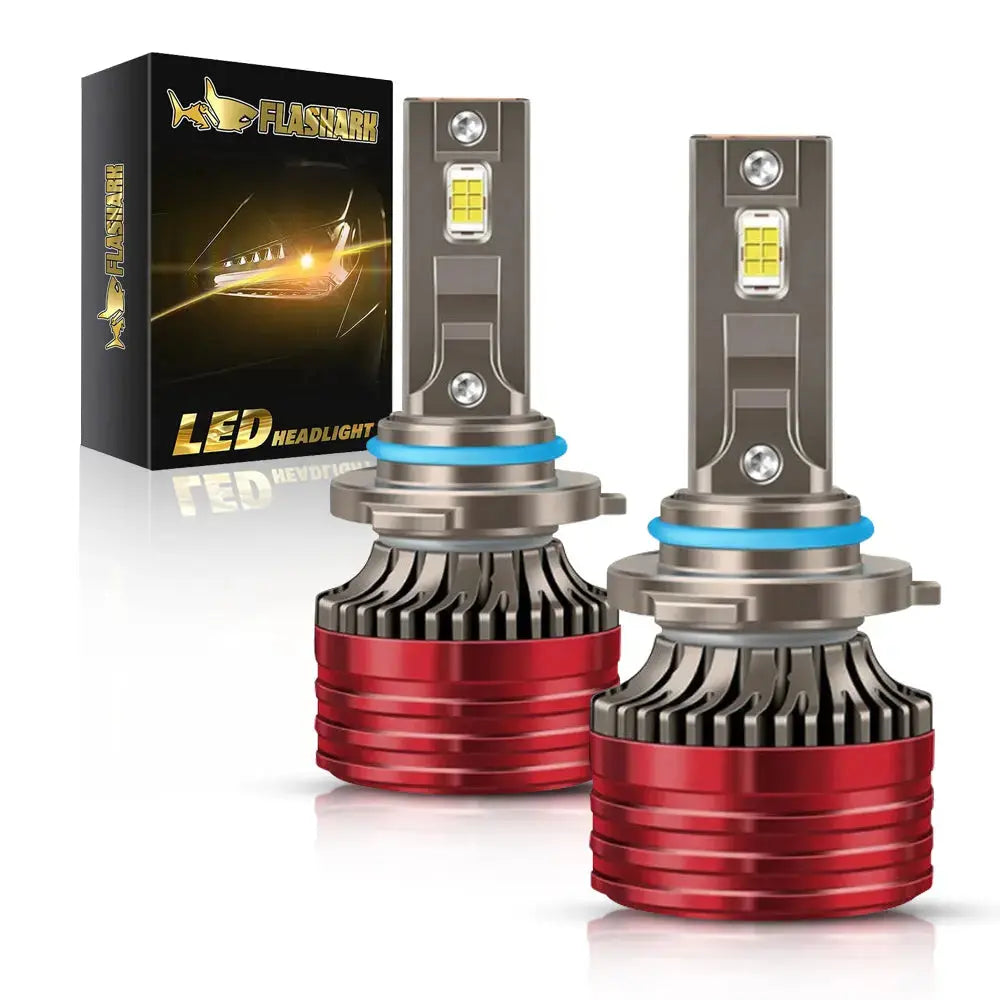 9005/HB3 9012 H11 H7 H4 LED Headlight Bulbs 110W 6400LM 6000K Super Bright White | 2 Bulbs for Chevy/Ford/Dodge/Jeep/BMW/Nissan/Toyota/Honda