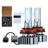 H11 H8 H9 LED Headlight Bulbs 60W 6000K ‎20000LM White 2Pcs for Chevrolet/Ford/Toyota/Dodge/GMC/Honda