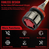 H11 H8 H9 LED Headlight Bulbs 60W 6500K ‎‎‎16000LM White 2Pcs for Chevrolet/Ford/Toyota/Dodge/GMC/Honda/Nissan/Lexus/Jeep/Mazda