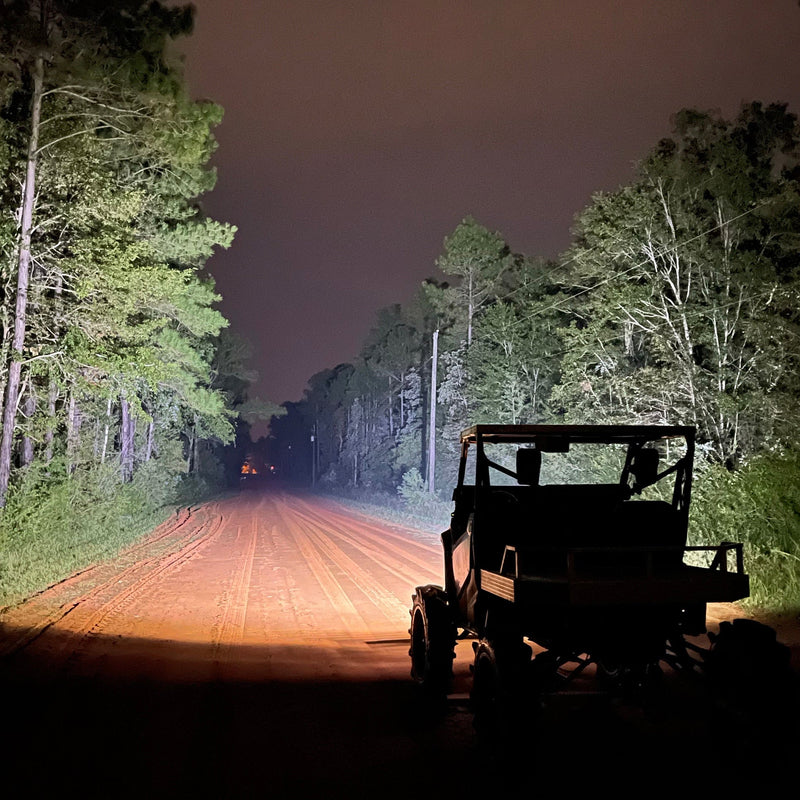 Dual Wide 8" LED Headlights for Honda Pioneer 1000 Vessel Powersports