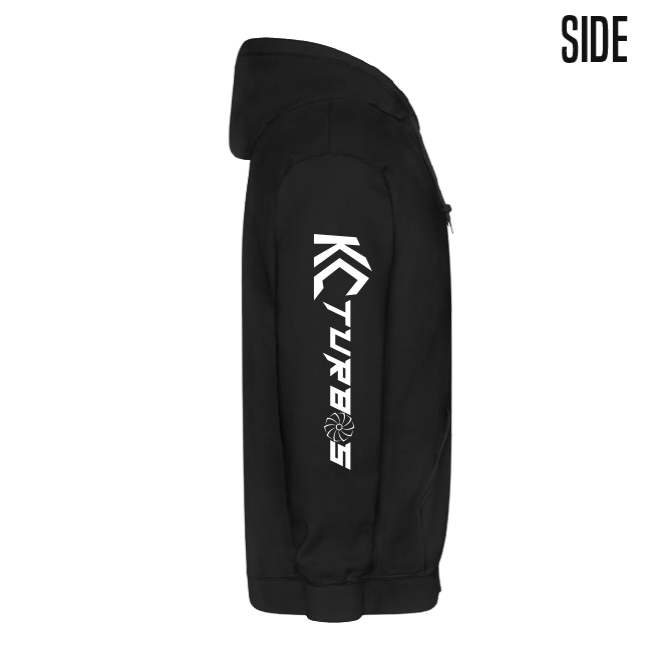 "The Boss" Unisex, Right Sleeve Print - Zip Up Hoodie