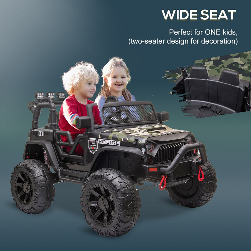 Electric Kids UTV Truck with Bluetooth Music and Dual Motors