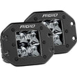 Rigid Industries D-SERIES PRO SPOT FM /2 MIDNIGHT  Flush Mount Far From Stock - Meyer Distributing