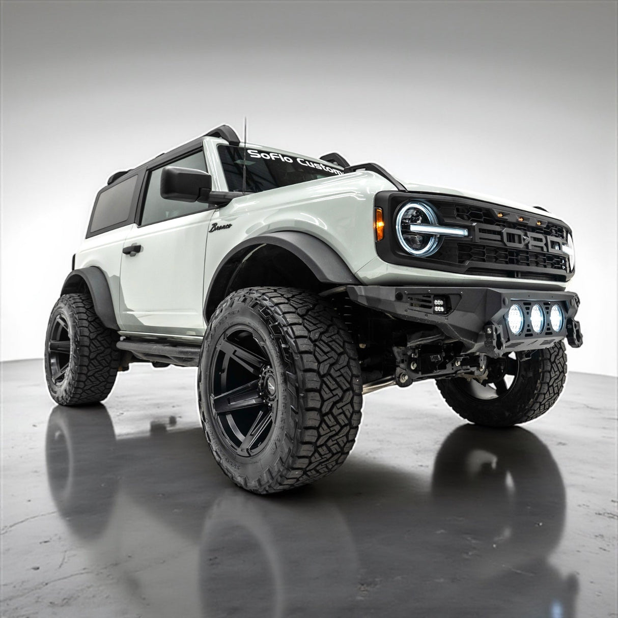 Ford Bronco Baja Front Bumper w/ Lights 2021-2026