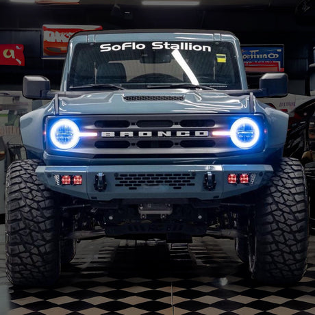 Ford Bronco RGB Halo Headlights 2021-2026