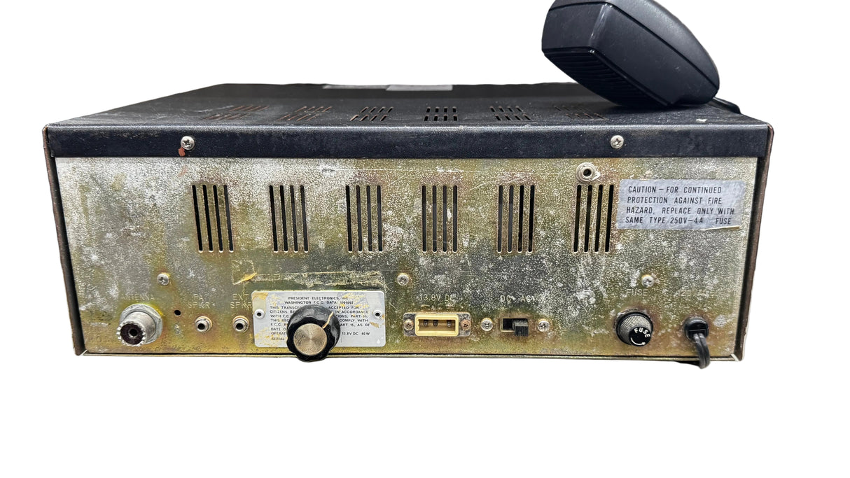 President "Washington" CB Base Radio w/external speaker (PRE-OWNED) President