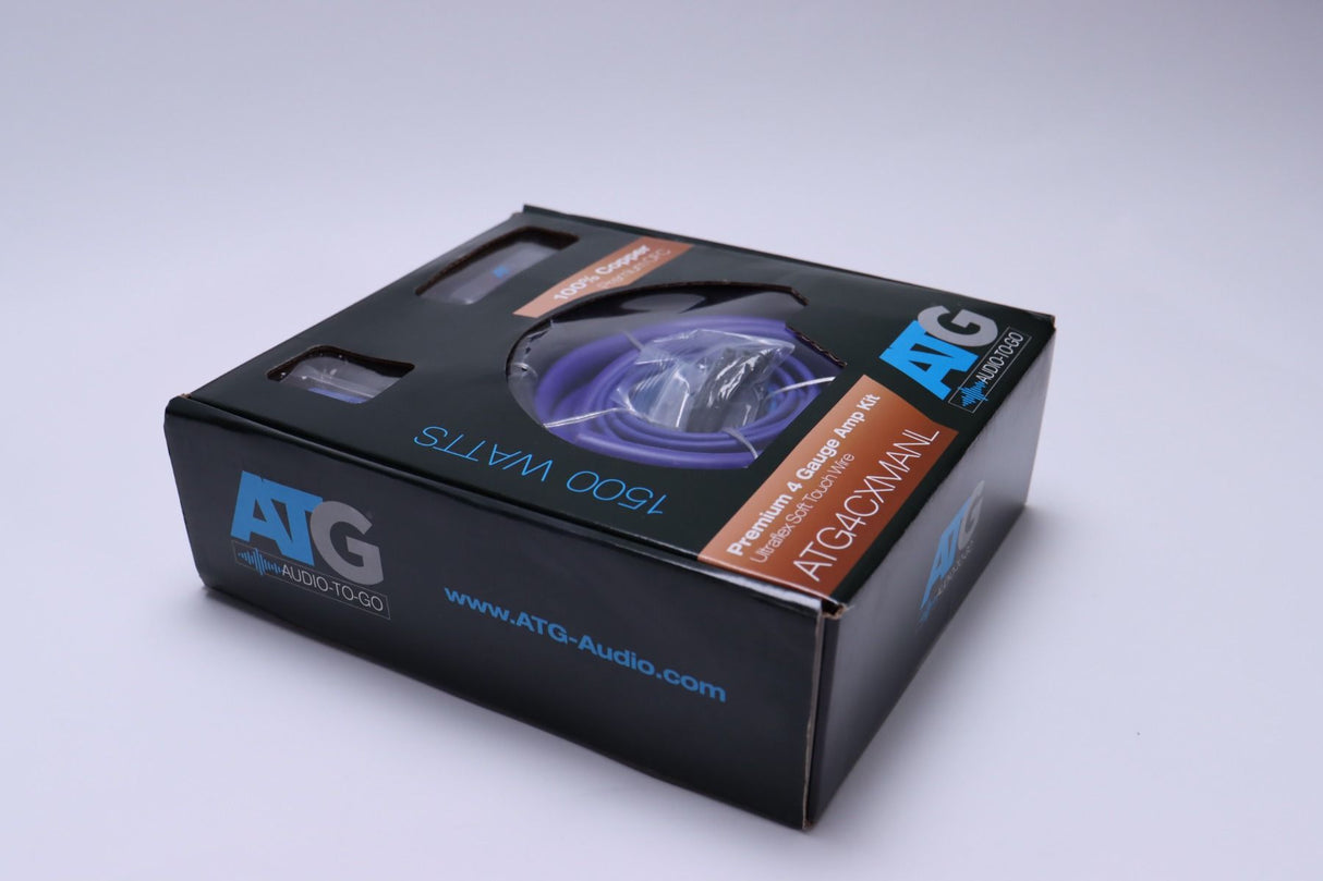 Premium 1500W 4 Gauge Amp Kit OFC