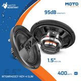 PRV MT6MR400CF-NDY-4 SLIM Midrange