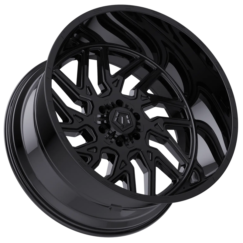 TIS 544GB Gloss Black 6-Lug Wheel;
20x12; -44mm Offset