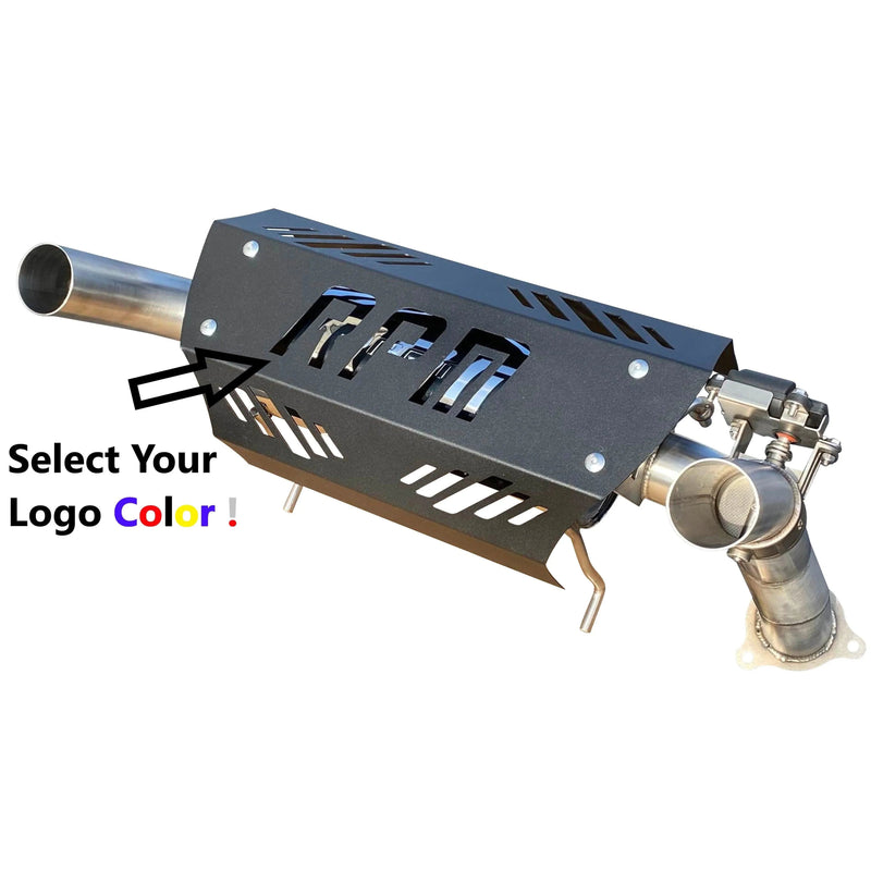 RPM RZR XPT E-Valve Muffler - Dual Tip Captains Choice Exhaust- 2016-2022 XPT XP Turbo S