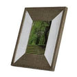 5x7 Inches White Wood & Glass Photo Frame KB Decor & More