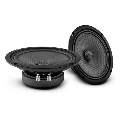 DS 18 PRO 8" Shallow Carbon Fiber Water resistant Cone Mid-Bass Loudspeaker 275 Watts Rms 4-Ohm