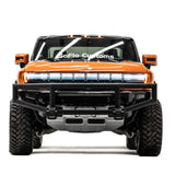 GMC Hummer EV Brush Guard Bull Bar Armor Coated Black 2021-2026
