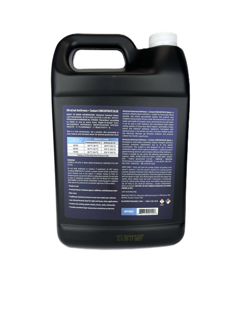 BluePrint Engines TrueBlue UltraCool Antifreeze Coolant CONCENTRATE