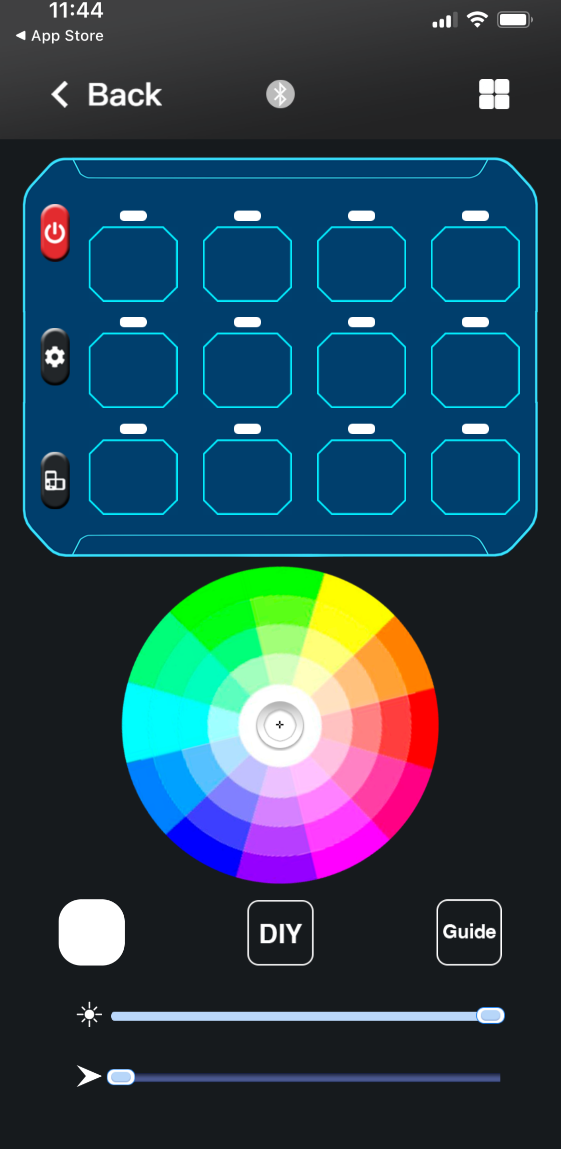 12-Gang Switch Panel With RGB And Remote Control Bluetooth App by GG Lighting