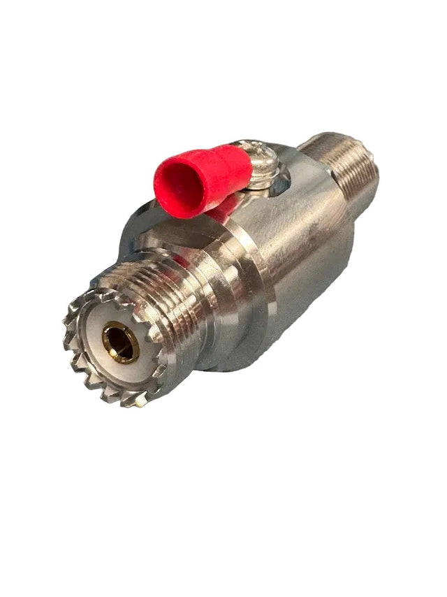 N Female to UHF Female SO-239 w/ Ground for Coaxial Connector Adapter TekShack
