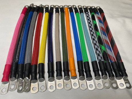 Club Car 2 AWG Gauge complete cable wire kits