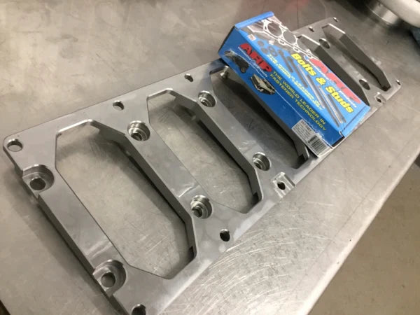 2003+ Cummins 5.9L/6.7L Apex 14mm Billet Steel Drop-In Girdle w/ ARP Studs (PN-ADG14)