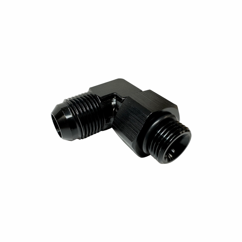 Ontork -10AN Male To -8AN O-Ring Port Swivel 90 Degree