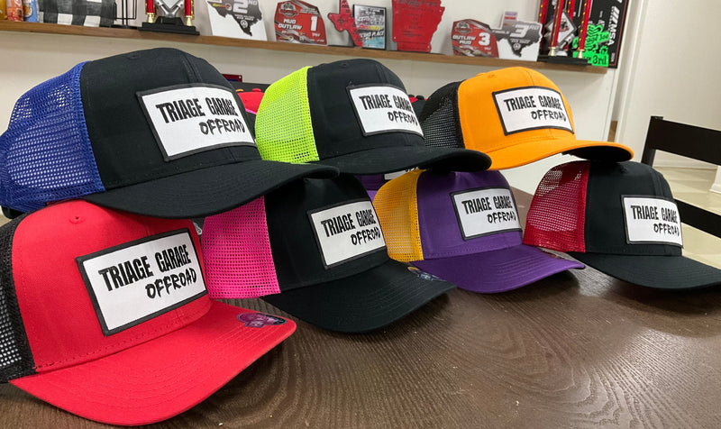 Triage Garage Offroad Patch Hats!