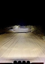 2 Light U-Con Interlocking Off Road LED Pod With Amber or White DRL Running Light GGLighting