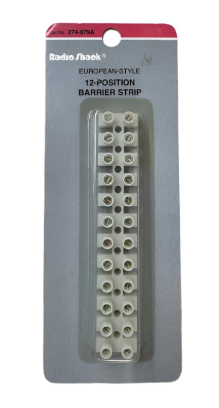12-Position Insulated Terminal Strip 274-679A TekShack