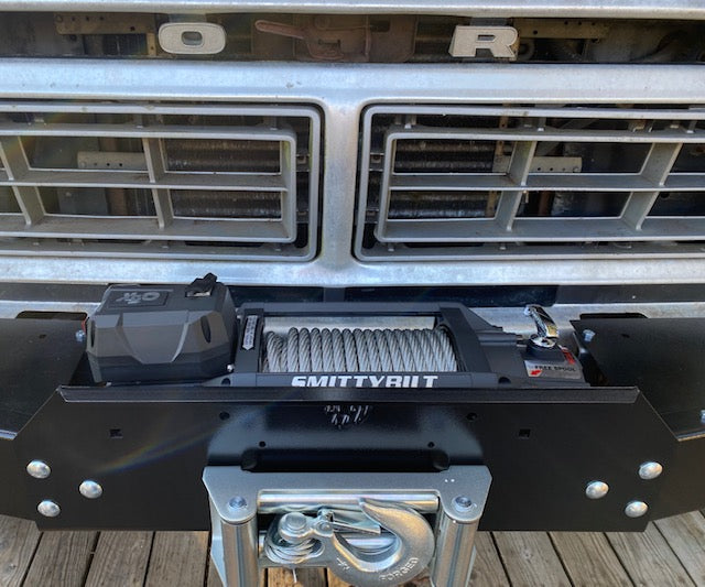 Engineered Vintage 'GOAT' winch bumper - 1967-1979 Ford F-Series Engineered Vintage LLC