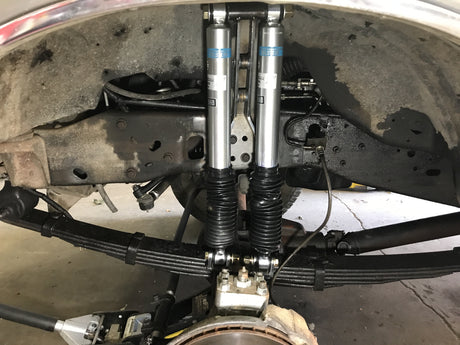 F-350 Shock Brackets - 1985-1997 Ford F-Series Sky's Offroad Design