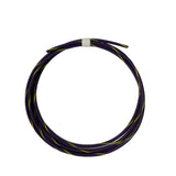 STRIPED GXL 14 AWG Automotive Wire Pure Copper Made in USA - CHOOSE YOUR COLOR - SOLD PER FT AC/DC WIRE AND SUPPLY